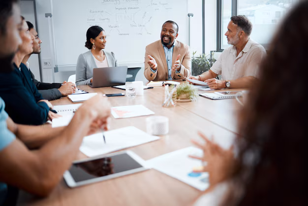 business-people-meeting-idea-strategy-planning-brainstorming-coaching-office-group-employees-team-discussion-collaboration-training-staff-conference-workplace_590464-194229